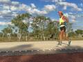 In a bid to raise awareness and funds for hungry children, elite athlete Curly Jacobs is currently running across the Northern Territory on a 6,500km journey from New Zealand to Darwin.