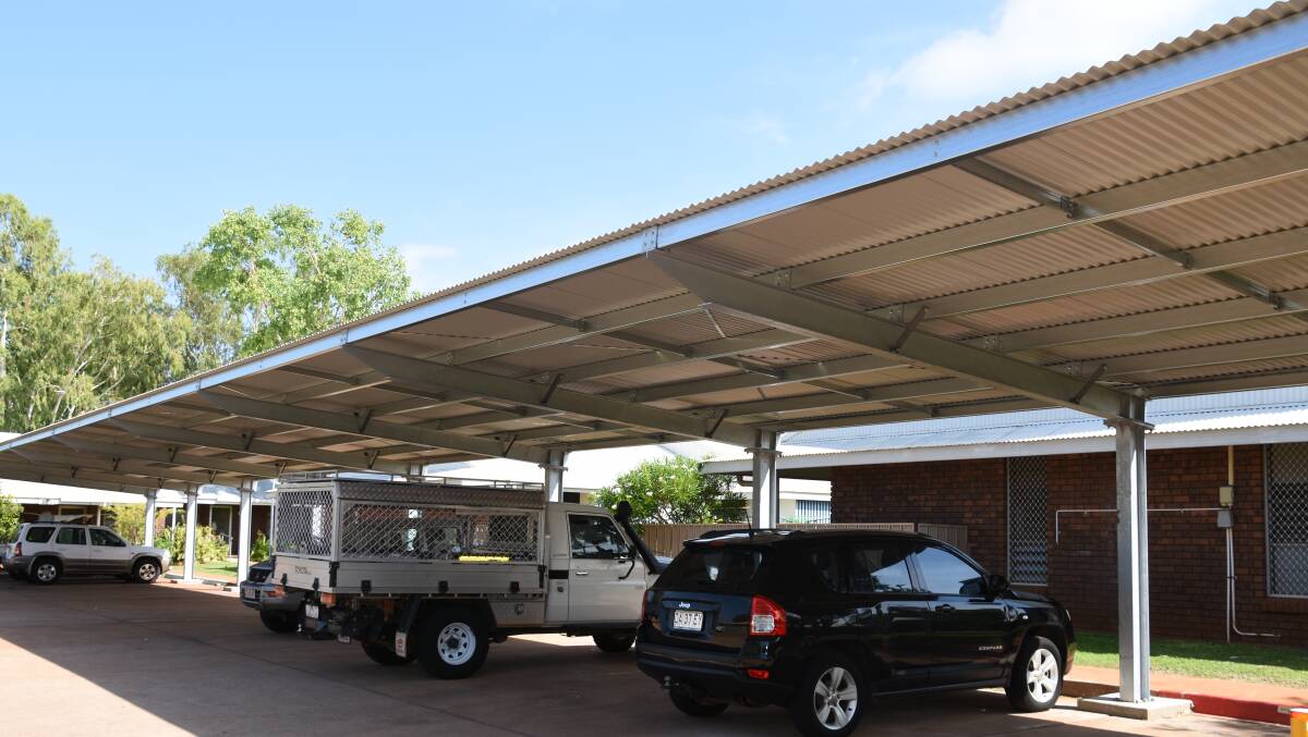 The new carports have provided a welcome boost to the properties. 