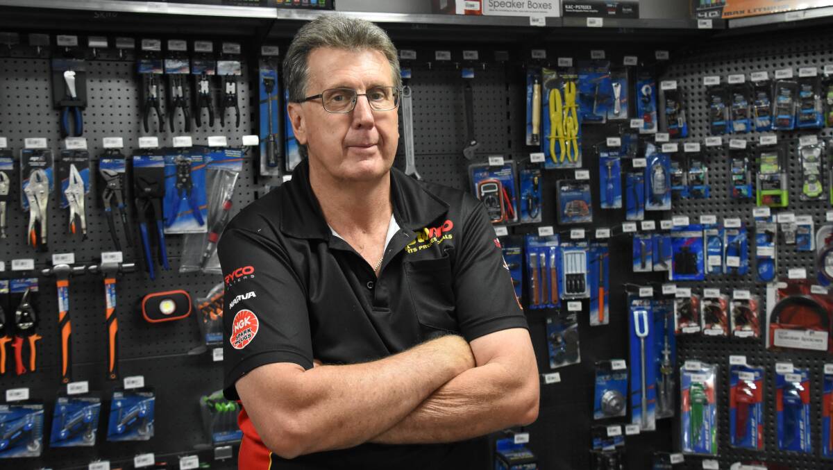 YOUTH CRIME: Garry Ellis, the owner of Autopro, said he is shocked by the young age of offenders in Katherine. 