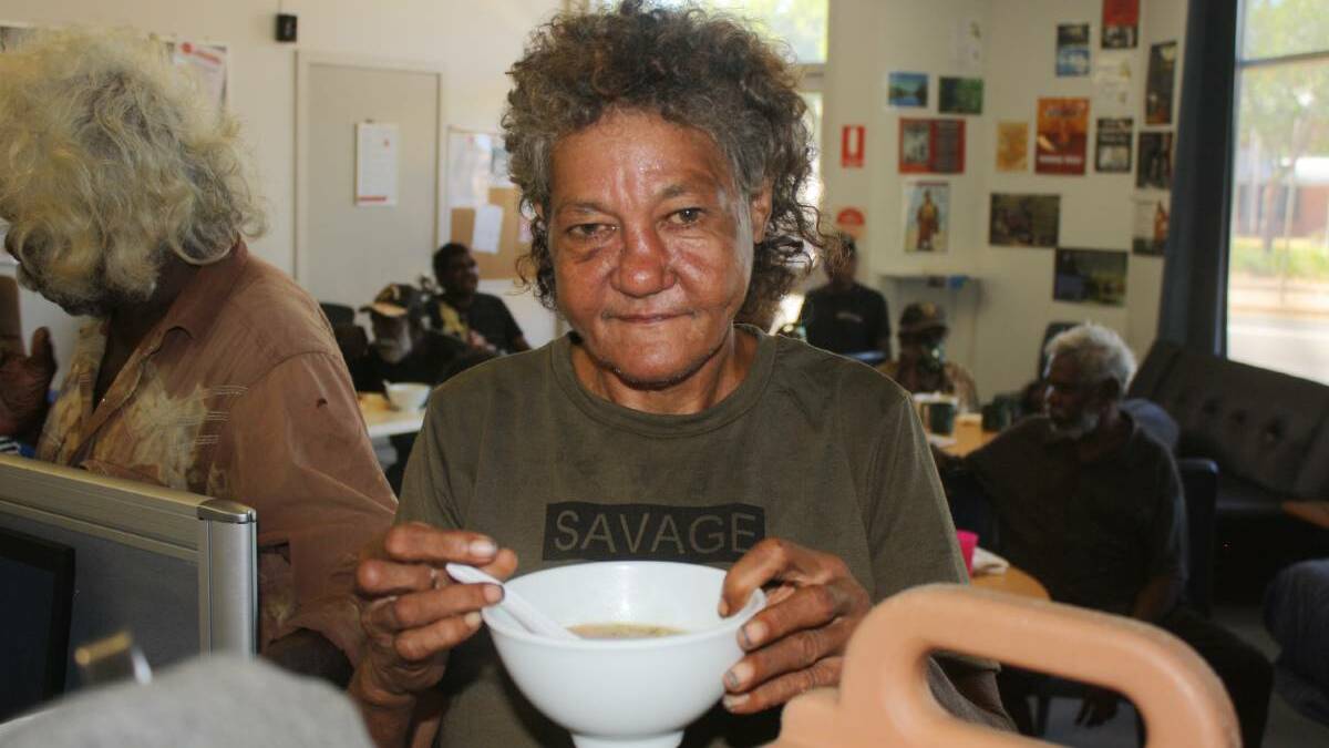 DOORWAYS HUB: Michelle Hill visits the Salvation Army's Katherine Doorways Hub - a drop-in centre and community space supporting people experiencing or at risk of homelessness - with countless others on a daily basis. 