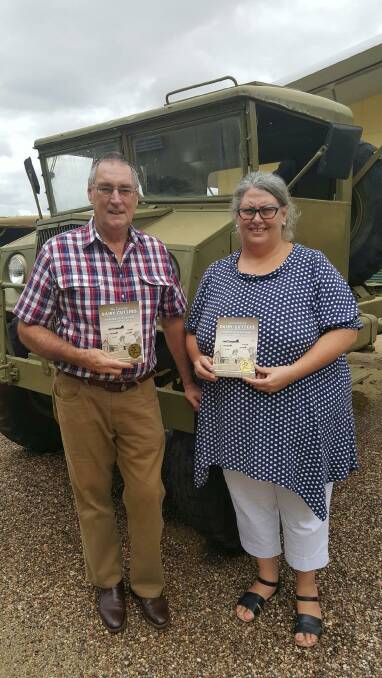 OUR HISTORY: Historian Mike Reed AM and Katherine Museum curator Simmone Croft are proud to have 'Fall of the Daisy Cutters' published. Picture: Supplied 