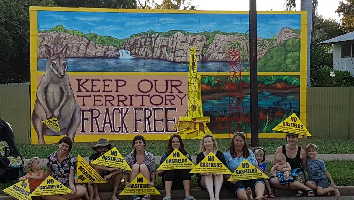 OPPOSED: Katherine Town Council says its residents a "strongly" against fracking.