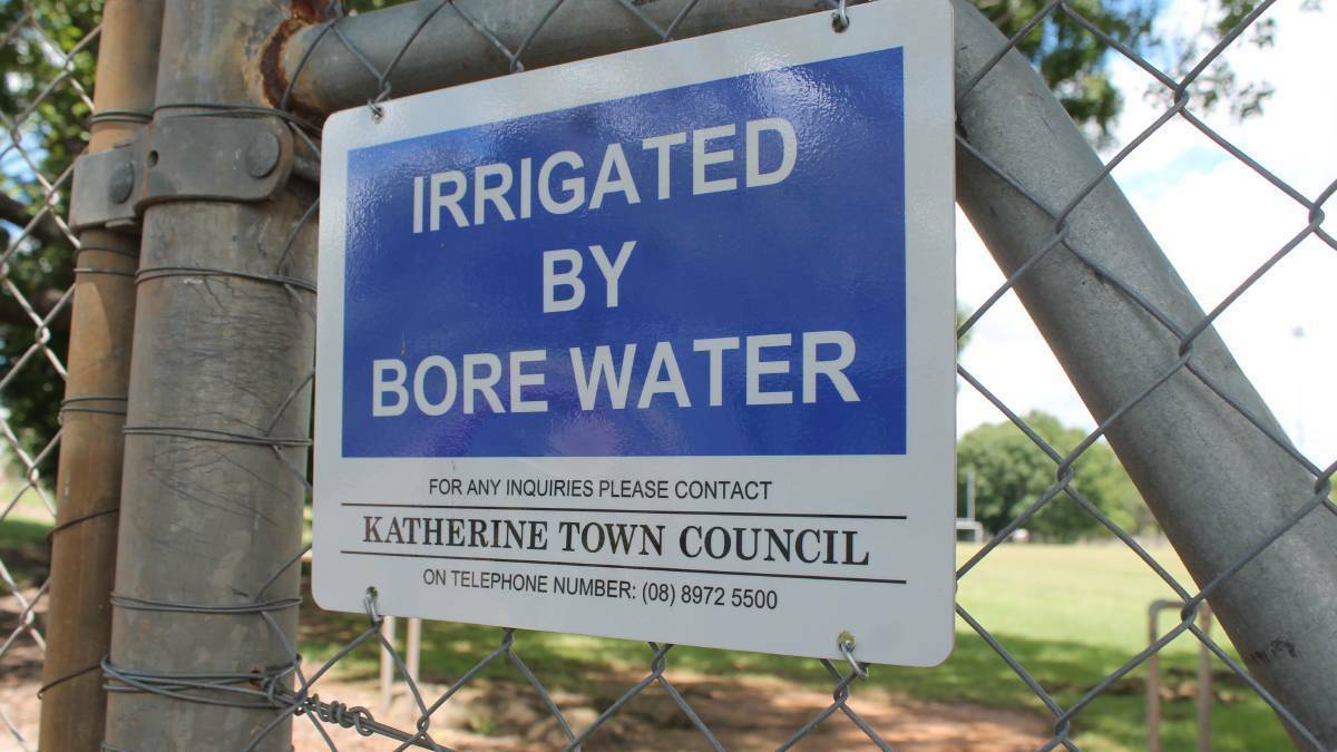 Katherine Town Council said it was reducing its use of bore water.