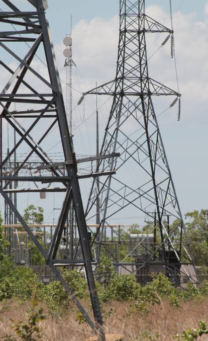 ABOVE OR BELOW: Developers are unsure whether the power line connection to the Katherine sub-station will be above or below ground.