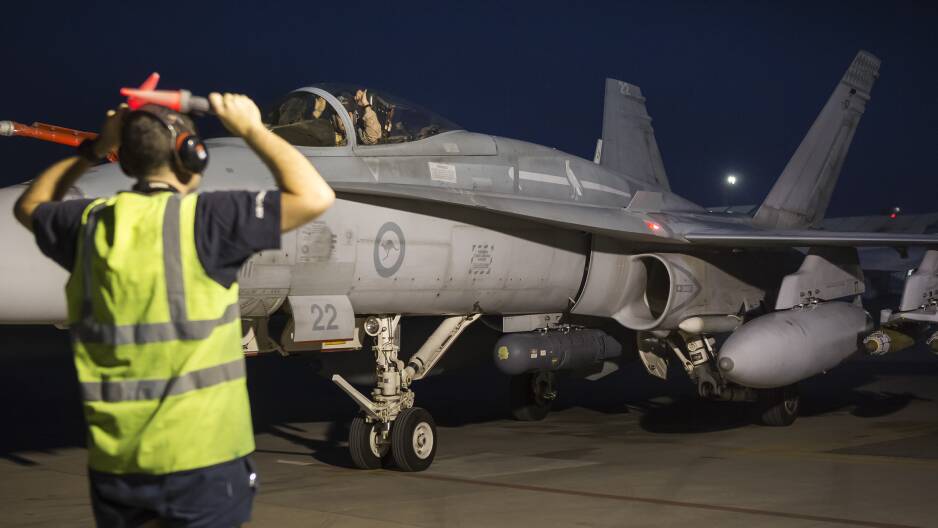 UP, UP AND AWAY: The F/A-18F Super Hornets of 75th Squadron at the Tindal RAAF Base will be involved in a new exercise. Picture: Defence Media.