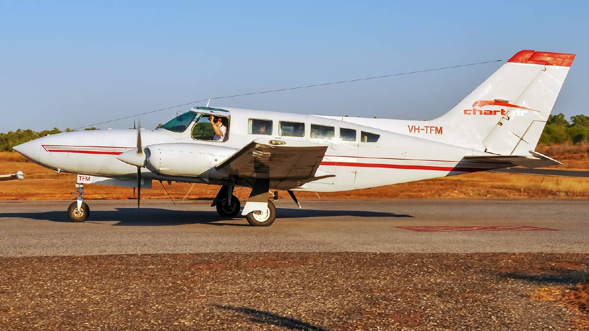 Chartair will start its Katherine flights with a fortnightly service. Picture: supplied.