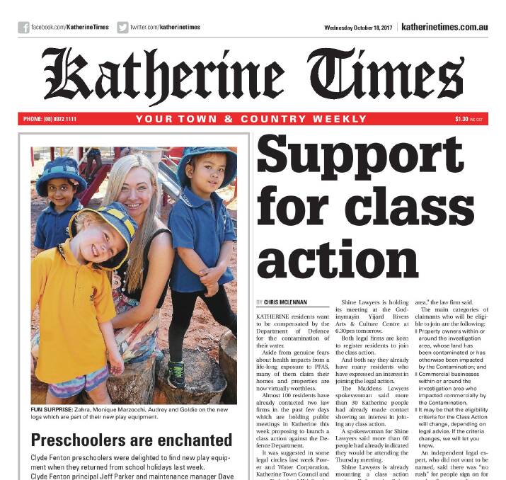 Katherine Times wins media award