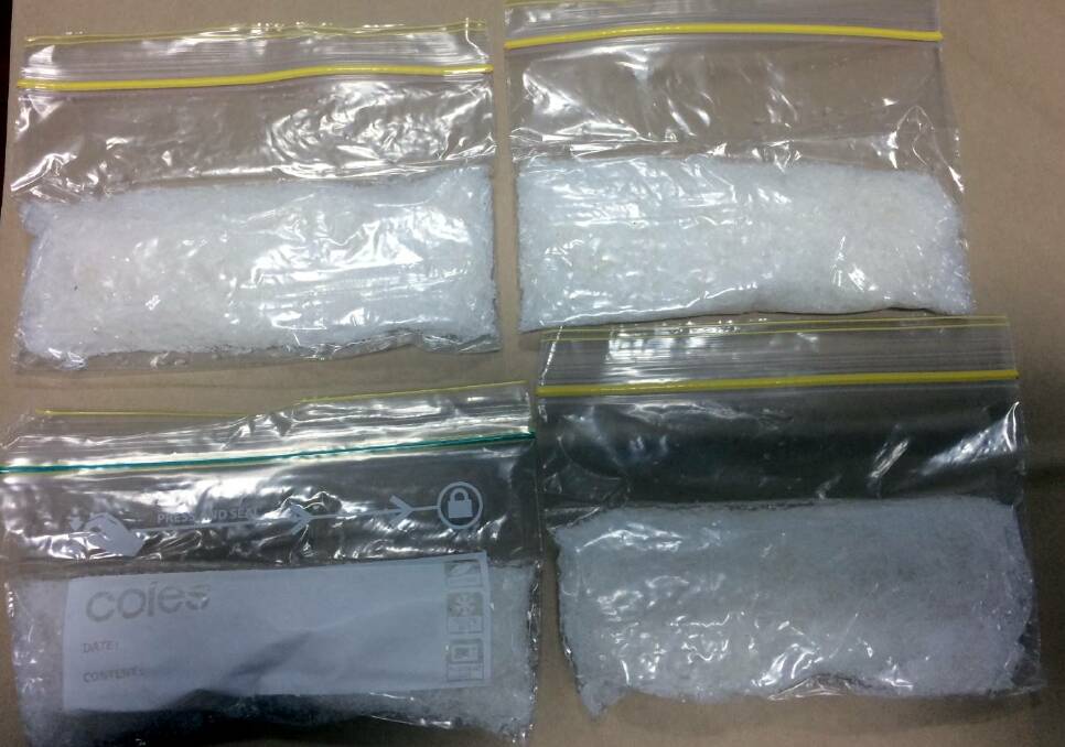 The seized drugs. Picture: NT Police.