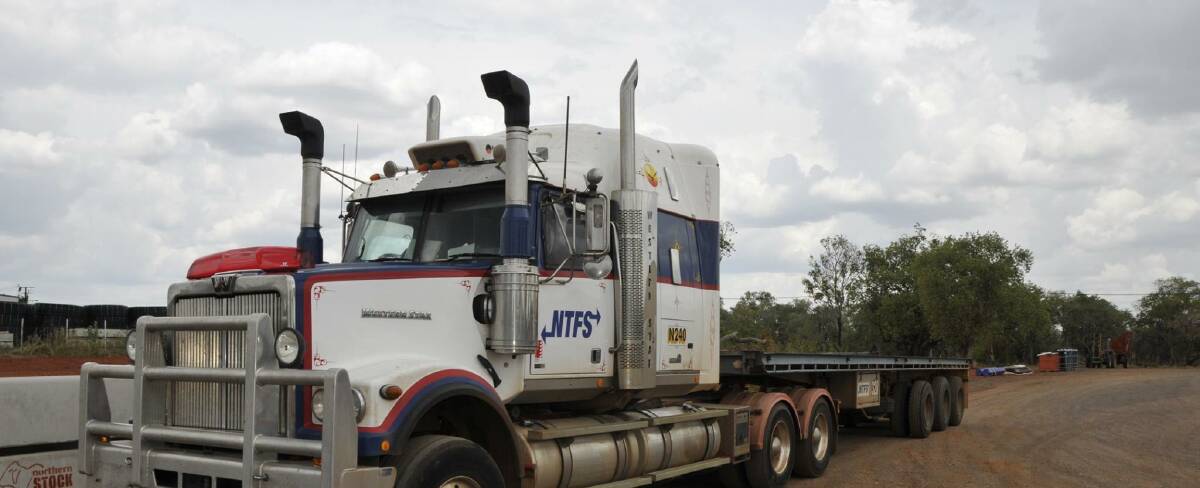 SEIZED: The truck which police claim had been stolen. Picture: supplied.