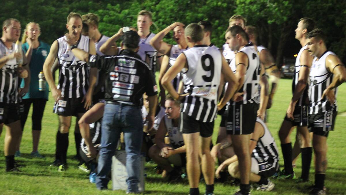 WINGS CLIPPED: The Tindal Magpies first hitout this season was a loss at home.