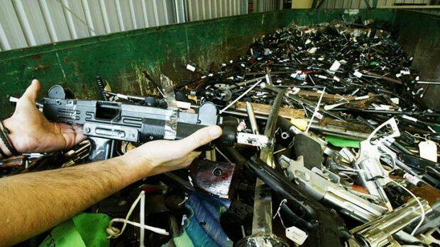 More than 50,000 firearms handed in