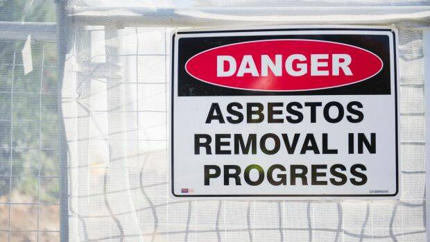 Asbestos has been discovered along the Katherine River bank in town.