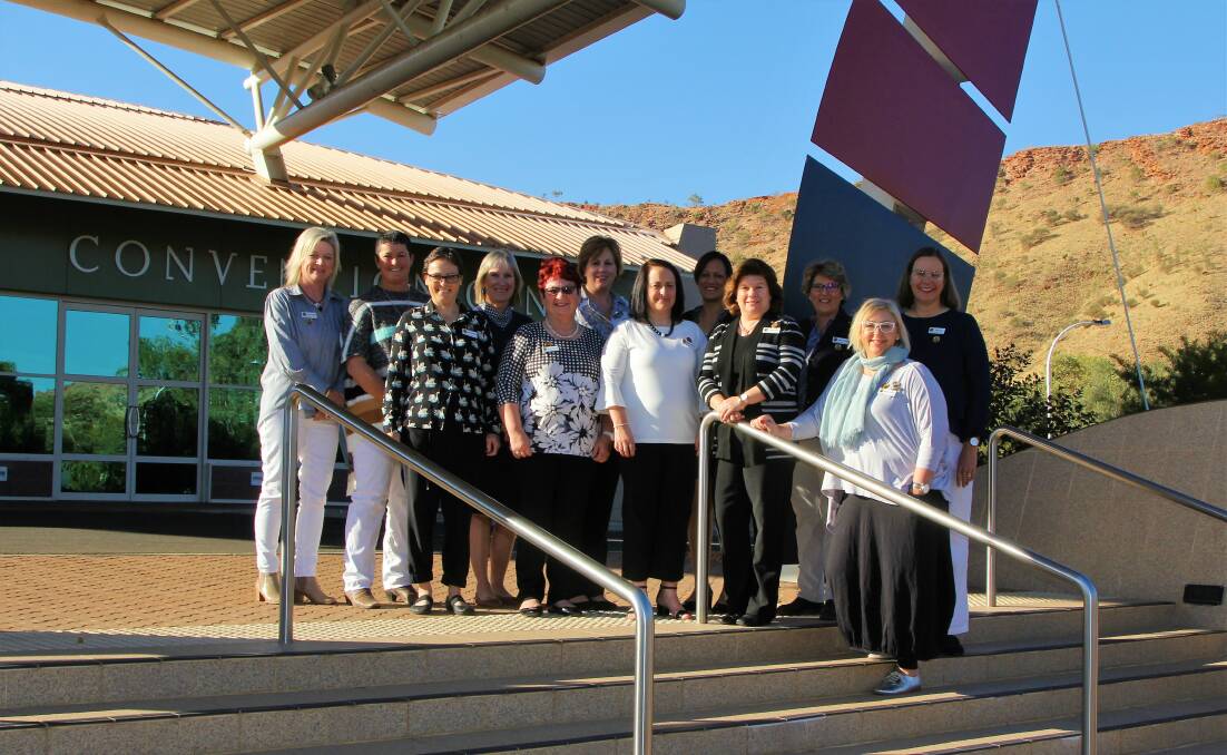 The federal Isolated Children's Parents' Association soaked up the winter sunshine in Alice Springs in advance of the anticipated arrival of 170 delegates from all parts of Australia for the two-day conference.