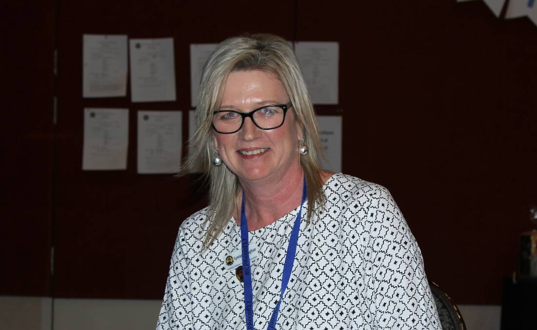 Experience tells: Lynise Conaghan supported the call for remote schools to go the front of the line for mobile black spot funding. Picture: Sally Cripps.