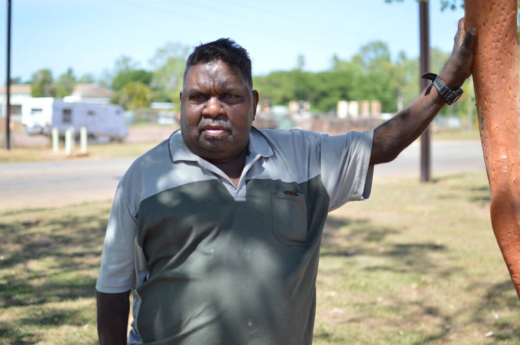 FAIR GO: Geoffrey Wangupa Jungarray Barnes wants both sides of Northern Territory politics to stop playing the alcohol management blame game.