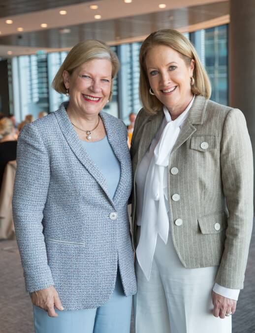 Ann Sherry and Elizabeth Broderick at the 100 Women of Influence breakfast, supported by Fairfax Media, publisher of Katherine Times. Photo Janie Barrett.