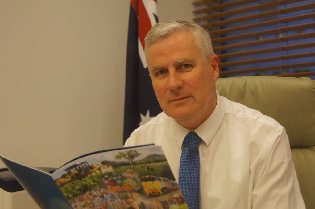 Small Business Minister Michael McCormack also responsible for consumer affairs and therefore driving the government to improve quad bike safety standards.