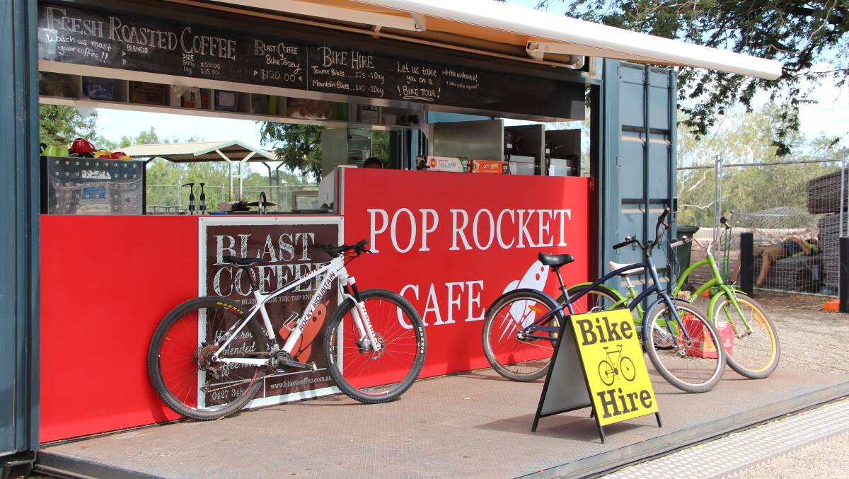 The Pop Rocket Cafe joined the Katherine dining scene in 2016.