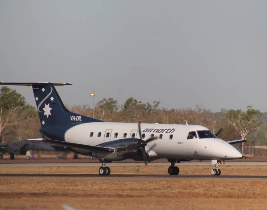 TOUCHDOWN: Katherine Airport received its first commercial flight in more than a decade on October 19 as the tri-weekly "milk run" began.