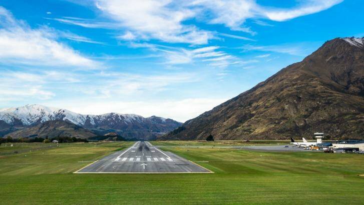Touching down at Queenstown Airport. Photo: iStock