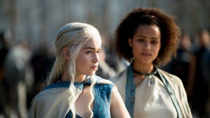 Daenerys Targaryen (Emilia Clarke), from George RR Martin's hit book series and TV show <i>Game of Thrones.</i>