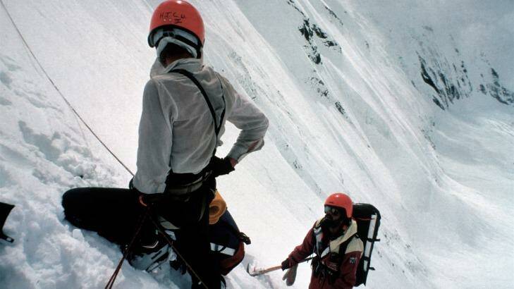 The first Australian expedition to reach the summit of Mt Everest in October 1984.