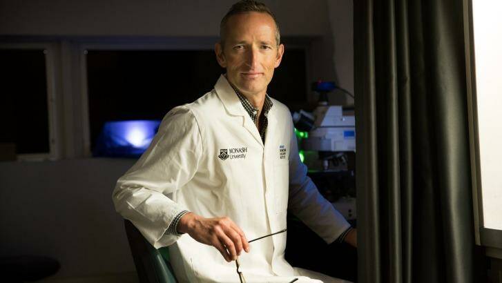 Roger Pocock and his team discovered a gene in worms that triggers a feeling of fullness.  Photo: Simon Schluter