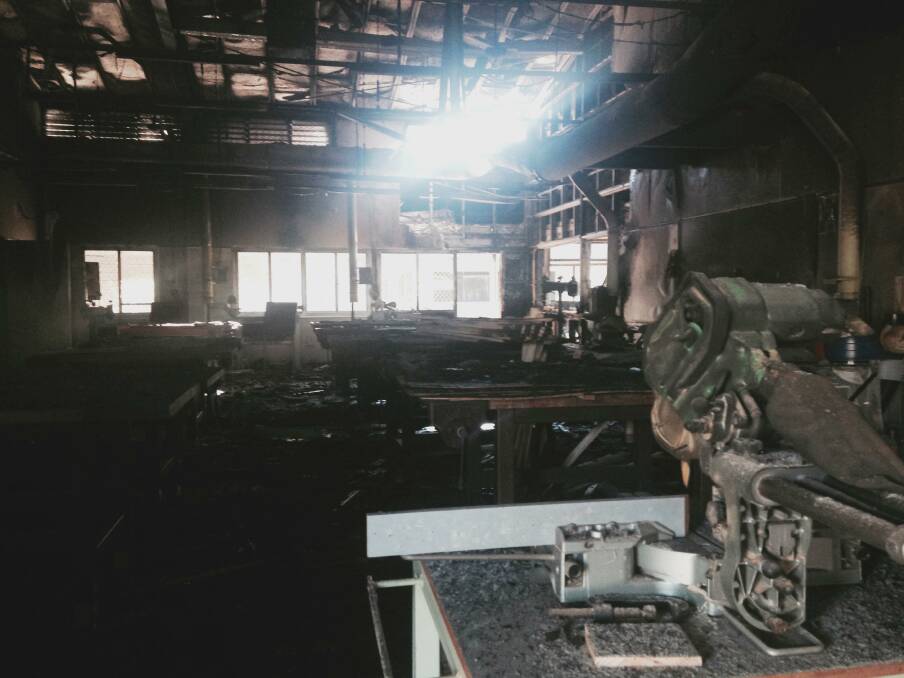 SUSPICIOUS BLAZE: An overnight fire at Katherine High School has caused about $100,000 worth of damage. Photo: NORTHERN TERRITORY POLICE