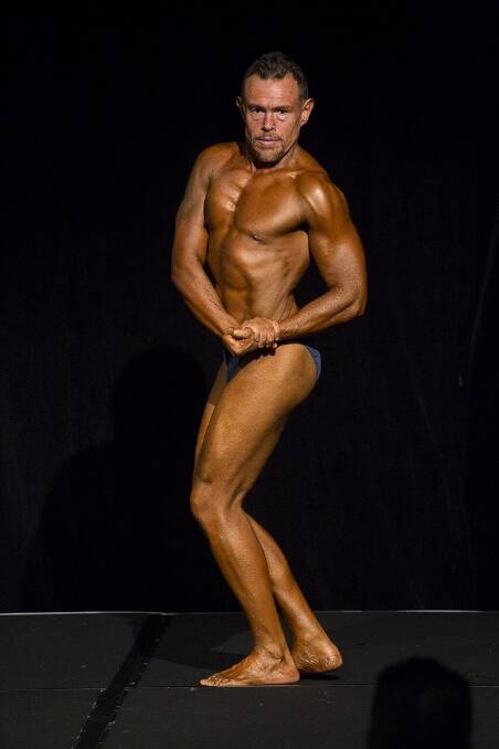 FINE FORM: Peter Stewart wows judges on the stage in Darwin.