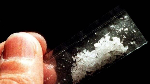 A quantity of the drug methamphetamine, also known as ice.