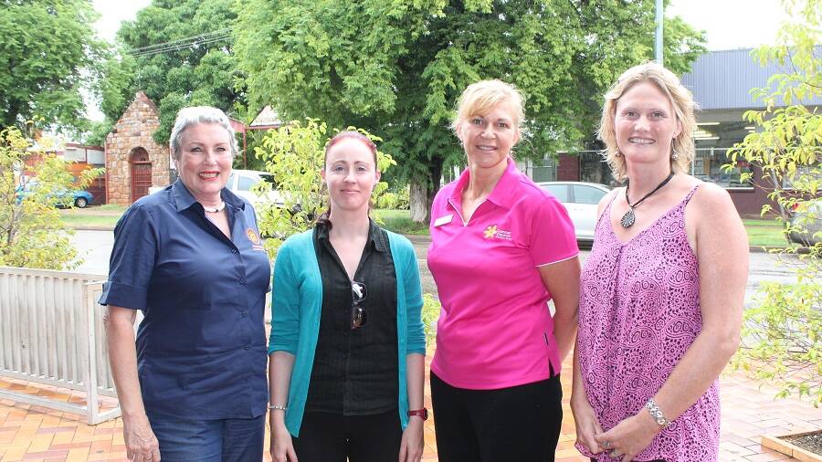 COMMUNITY BENEFIT: Toni Tapp-Coutts, Selina Kiernan, Kathy Sadler and Christine Sutherland discuss the newly-created cancer support officer role and how it will benefit Katherine.