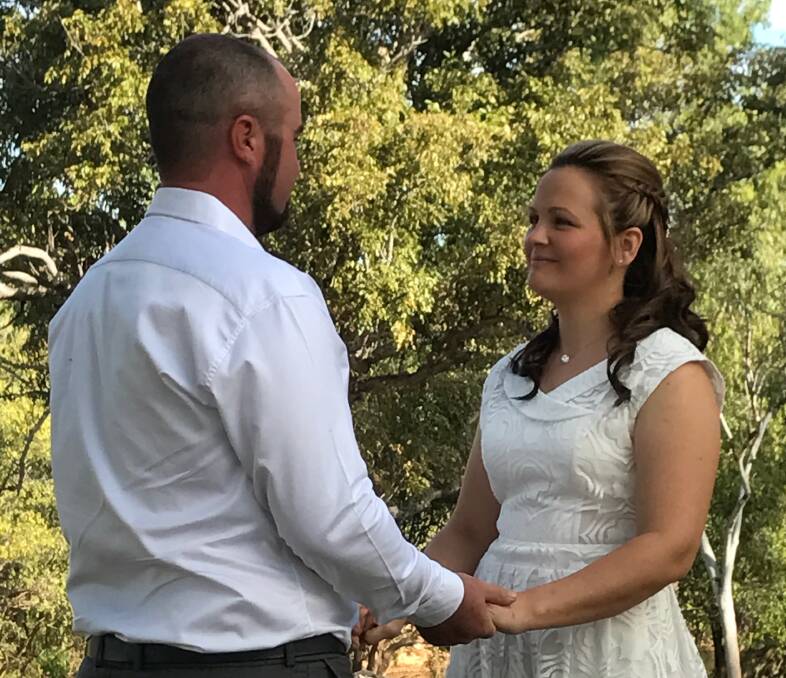 Adam Tuite married Shelly Troy on June 10. 