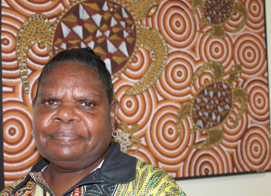 TRADITIONAL OWNER: Jawoyn Association chairperson Lisa Mumbin said she is proud to be apart of a "tribe that is so strong".