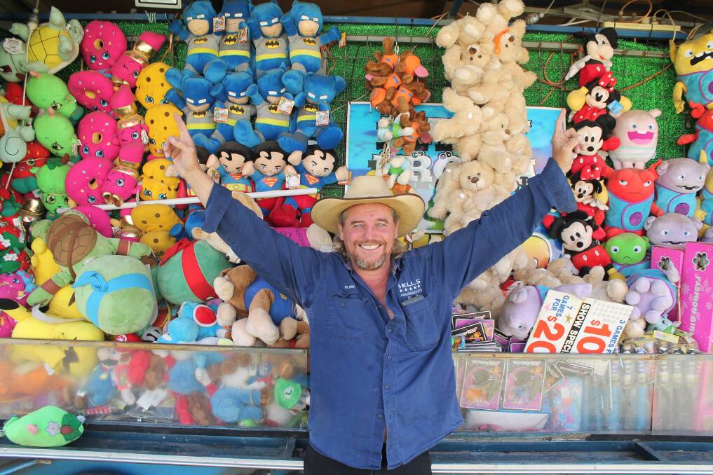 IT'S SHOWTIME: Amusement operator Elwin Bell said people are in for a real treat at this year's Katherine Show with all your favourite rides, games and food trucks set up and ready for you to enjoy.