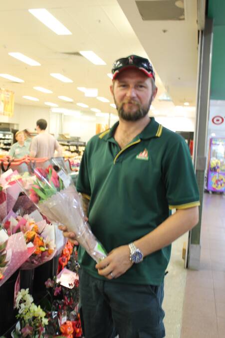 Adam Redpath buying something special for his Valentine