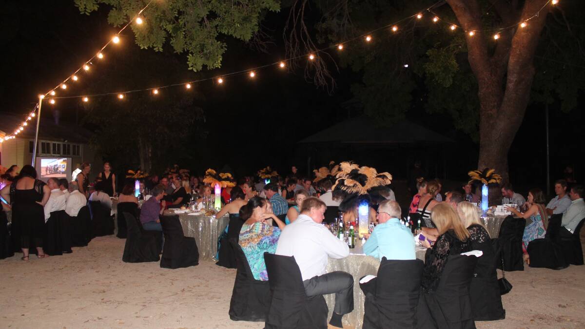 Picture from Careflight's charity ball in Katherine last year. 