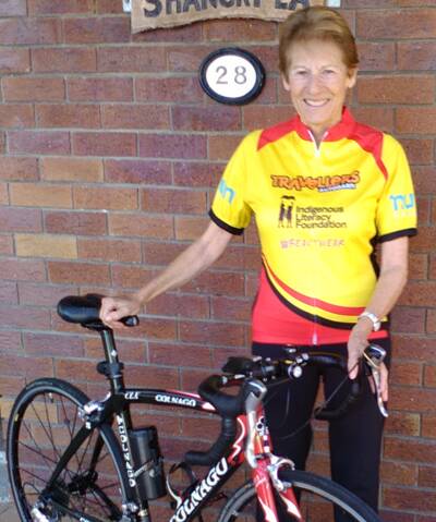 BIG RIDE: Three women in their 60s are cycling across the outback. 