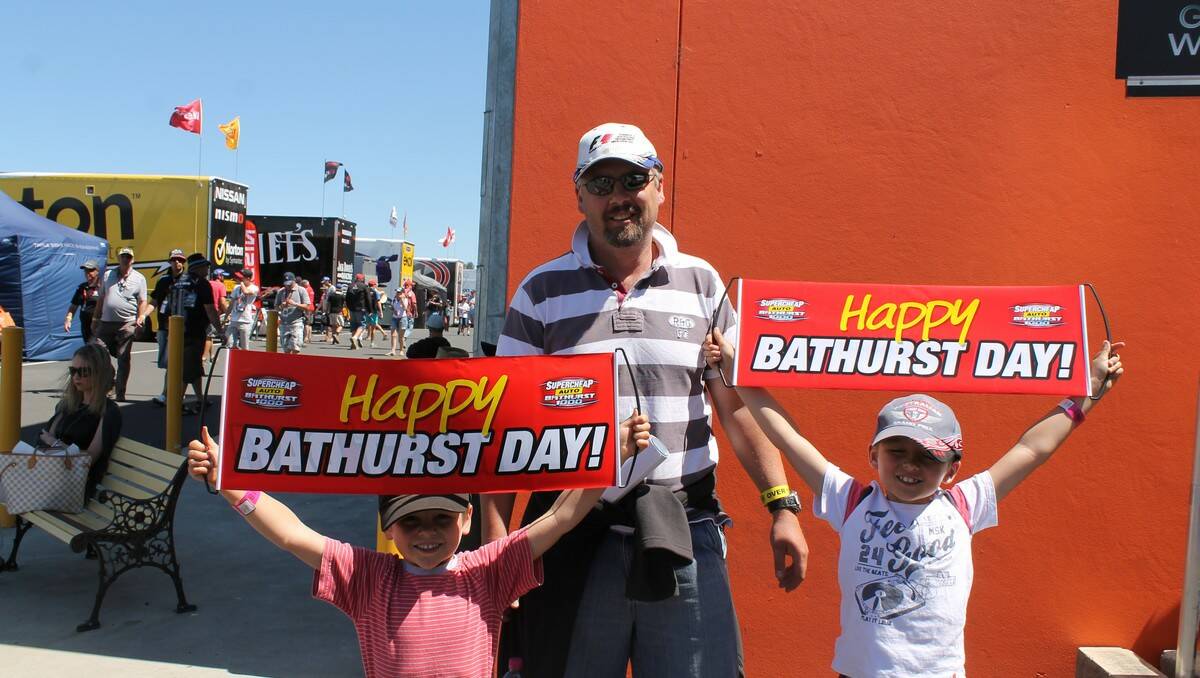 Fans at the 2013 Bathurst 1000.