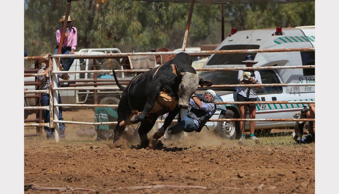 Daly Waters rodeo. Picture: DENNIS KLAU