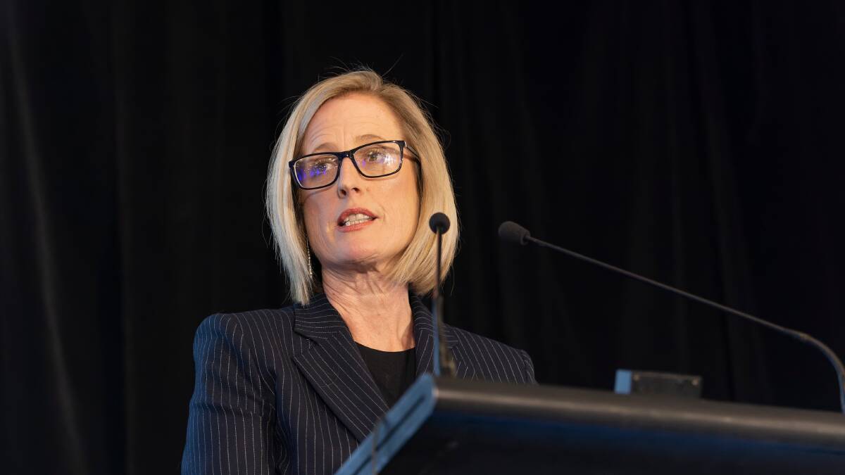 Minister for the Public Service Katy Gallagher. Picture by Keegan Carroll