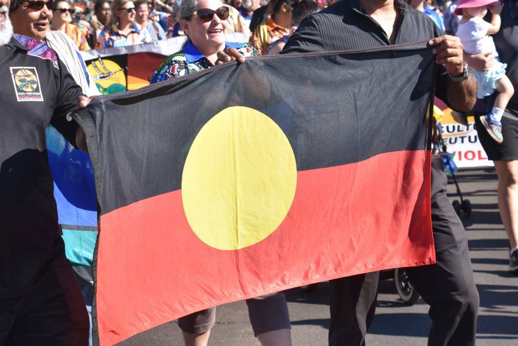 Every year in Katherine, hundreds of people march down the main street during Naidoc week to celebrate Indigenous and Torres Strait Islander culture and to push for greater recognition. 