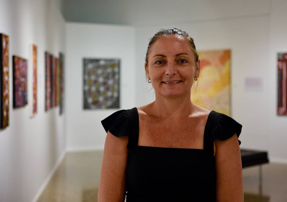 Godinymayin Yijard Rivers Arts and Culture Centre manager Jessica Powter says the upgrades will pave the way for bigger and better events, putting Katherine on the national stage. Picture: Roxanne Fitzgerald. 