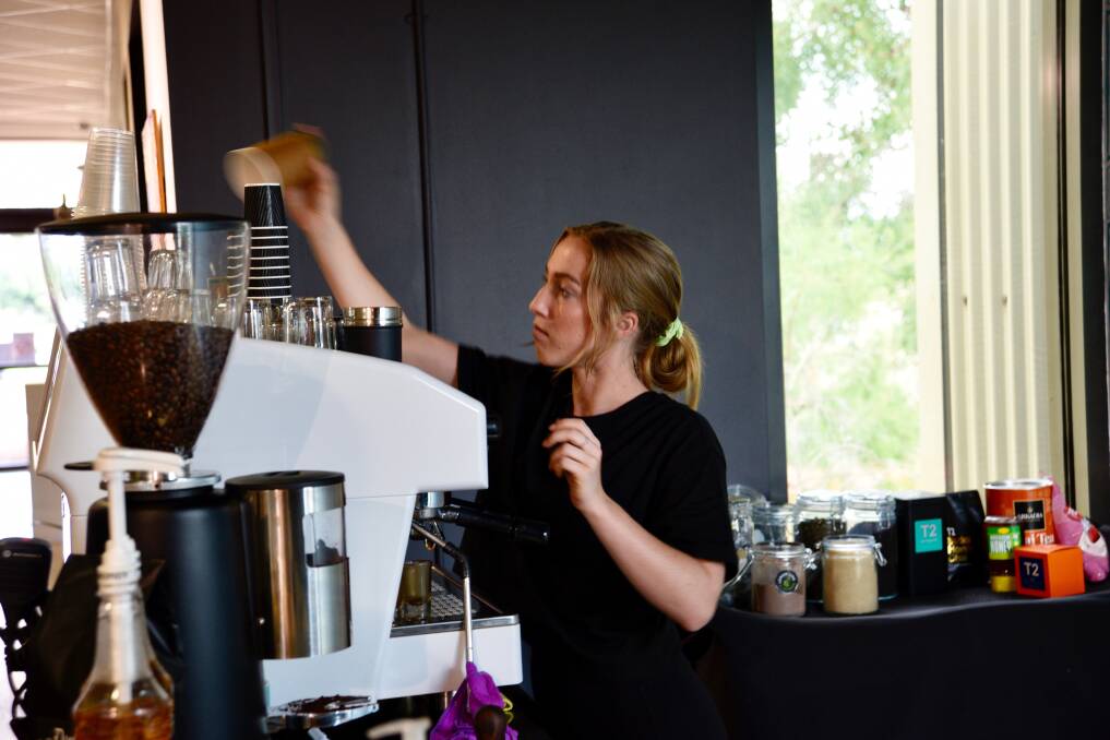 The Espresso Nook will be serving coffee and tea Monday to Friday from 6.30am to 1.30pm, but there are plans to extend hours to the weekend. Picture: Roxanne Fitzgerald. 