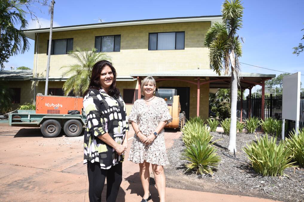 Anjali Palmer and Katherine MLA Jo Hersey have been working behind the scenes to open a new private practice in Katherine. Picture: Roxanne Fitzgerald. 