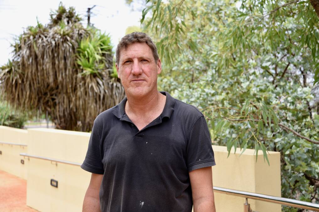 Richard Starr has worked as a music teacher across the Northern Territory for years, as well as with a multitude of Indigenous youth empowerment groups. But he says the youth he works with feel powerless. Picture: Roxanne Fitzgerald. 