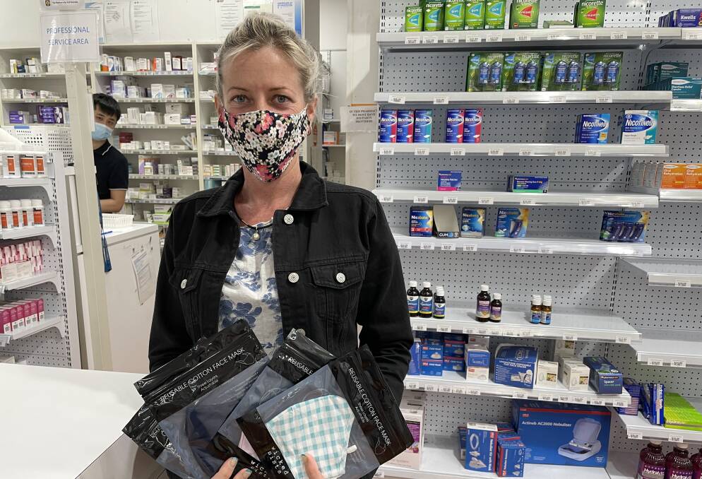 Pharmasave Katherine manager Rebecca Paine said her team has been flat out during lockdown. 