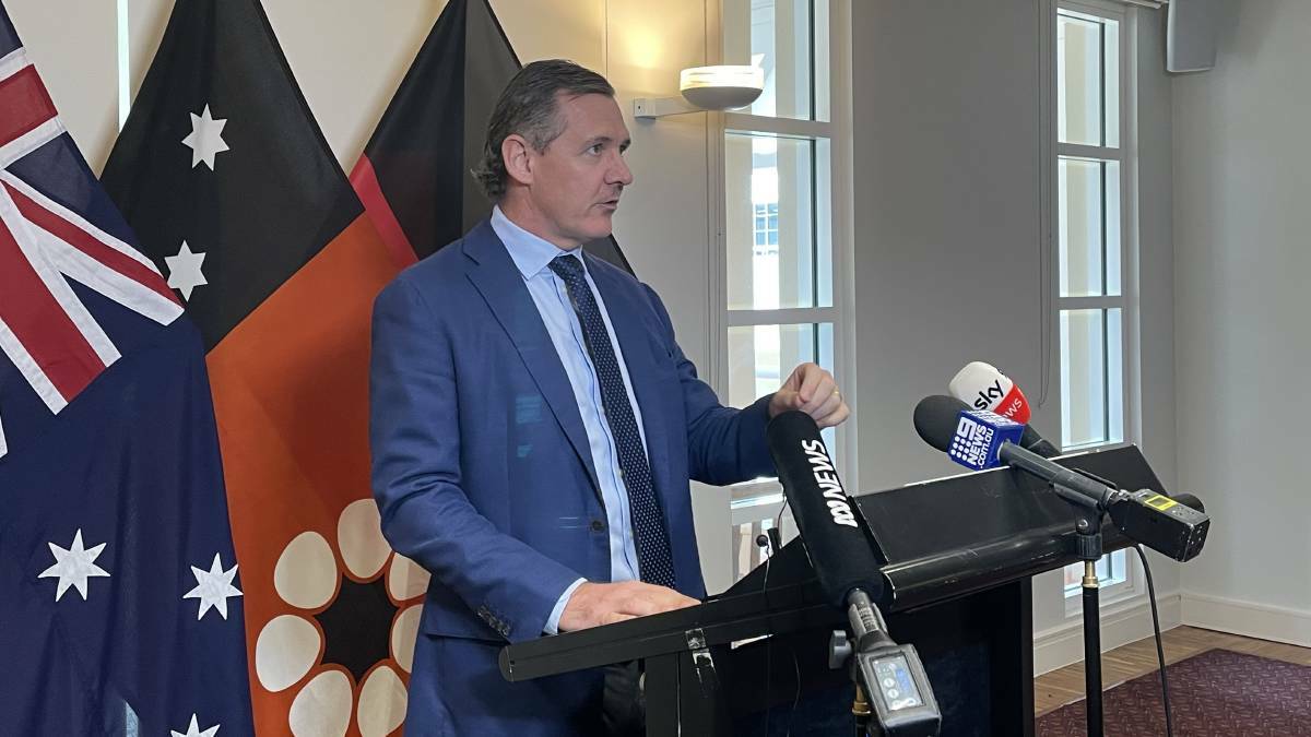 Chief Minister Michael Gunner addressed media on Thursday. 