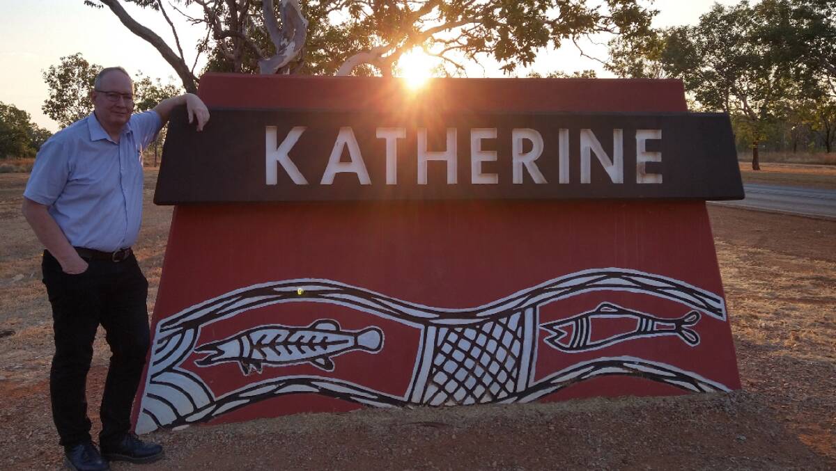 Katherine Chamber of Commerce Manager Colin Abbott is a candidate in the upcoming election. 