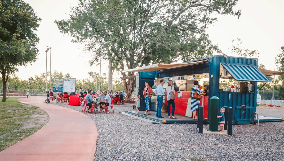 The Pop Rocket Cafe and the Katherine Hot Springs both reopen on Friday. Picture: Prudence Elizabeth Photography