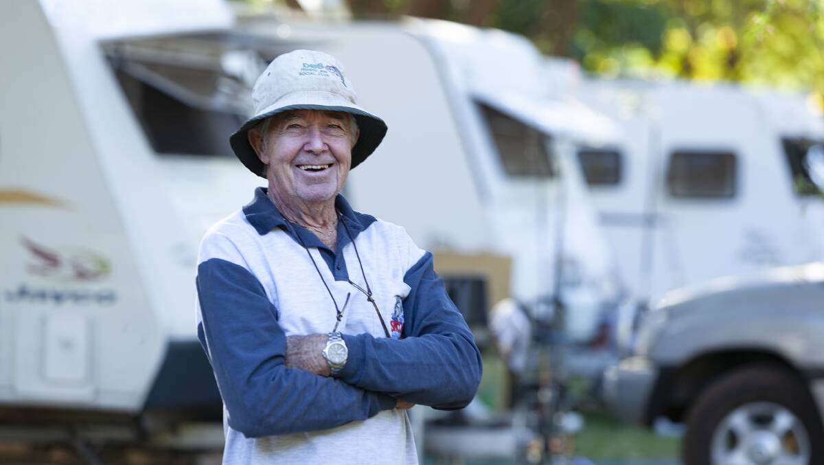 Daly River Fishing Retreat Owner Harold Sinclair. Picture: Nick Gouldhurst 
